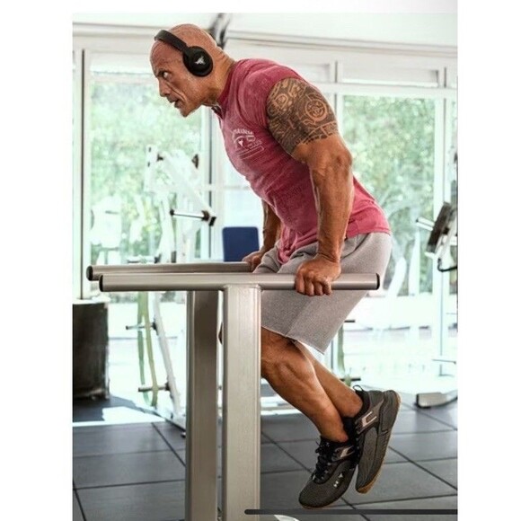 Under Armour Project Rock Shirt Men Small Show Your Gym Iron Paradise Pink Coral - Picture 11 of 11